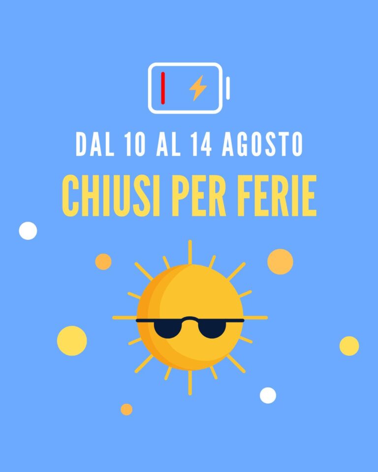 Chiusura estiva uffici